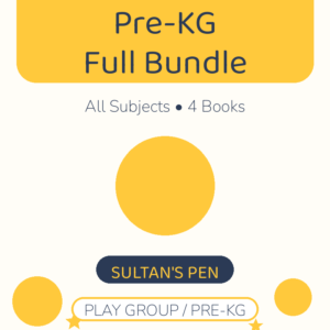 Pre-KG Full Bundle — All Subjects (4 Books)